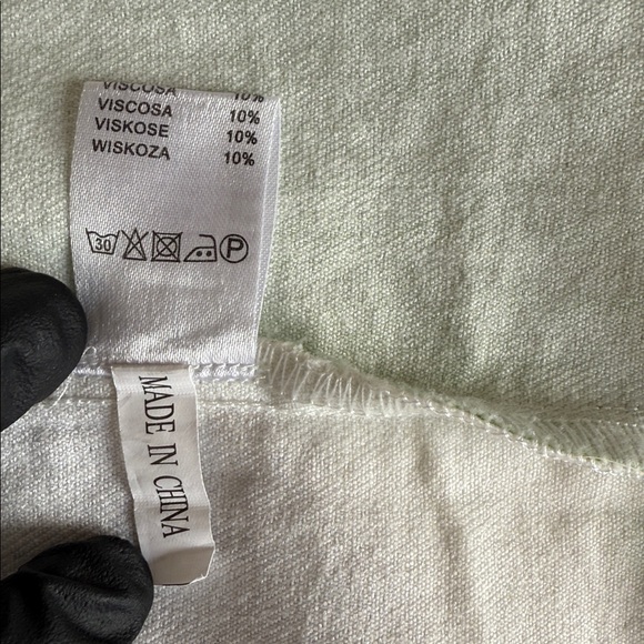 EUC. Green-White-Lavender Jacket. M - Picture 8 of 8